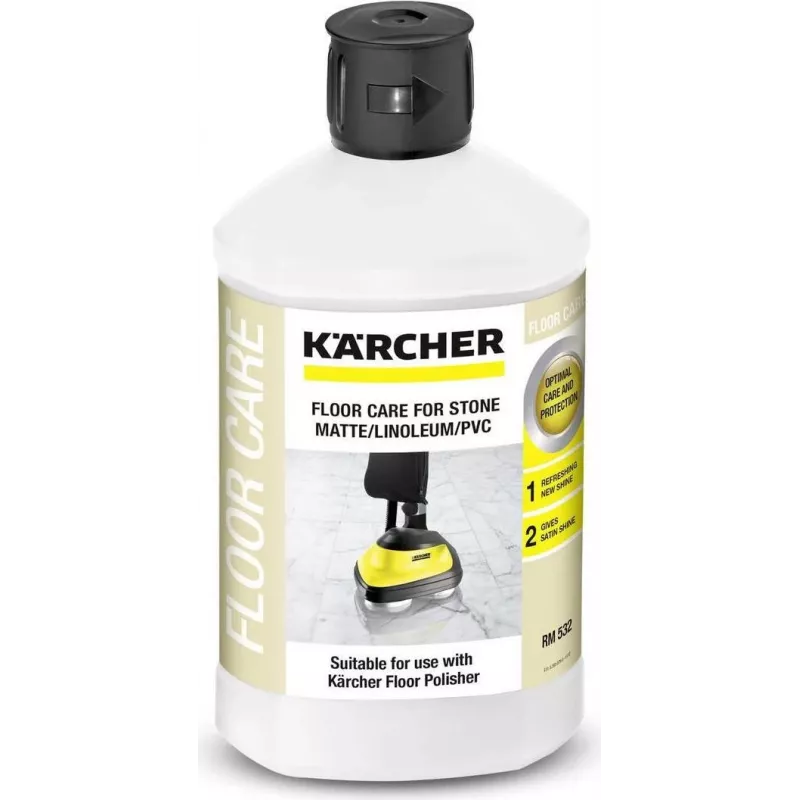 Kärcher RM 532 Detergente para pavimentos lisos, 1 L – detergente base para pedra, linóleo, PVC