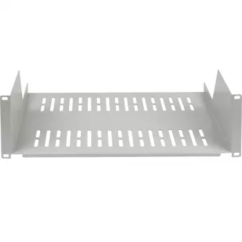 EFB ELEKTRONIK bastidor de braços fixos 19 inch 3U, 450 mm de profundidade, 36 kg de carga, cinzento-claro RAL 7035