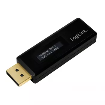LogiLink CV0112 testador EDID DisplayPort, preto