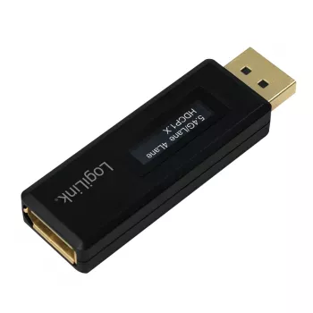 LogiLink CV0112 testador EDID DisplayPort, preto