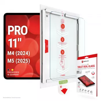DISPLEX Tablet Real Glass película protetora de ecrã para iPad Pro 11 (2024/2025) da E.V.I.