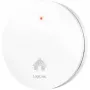 LogiLink SC0019 Detetor de fumo ultrafino, pilha de 10 anos, certificado VdS, branco