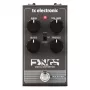 TC Electronic Fangs Pedal de distorção metálica para guitarra elétrica