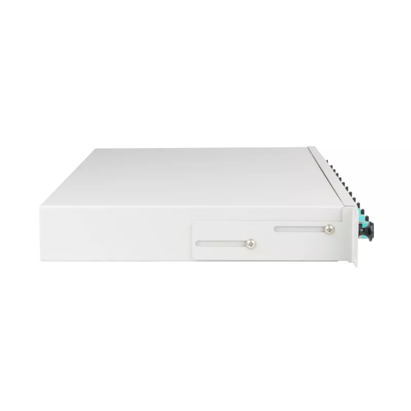 EFB Elektronik Caixa de fusão LC 50/125µ OM3 extraível 24 pigtails 12 conectores fêmea