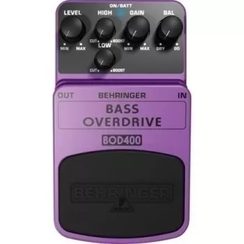 Behringer BOD400 Pedal de efeitos Bass Overdrive Distortion