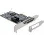 DELOCK Placa de interface CAN 2.0 / CAN FD PCIe, 2 x D-Sub 9 pinos, até 8 Mbps, com isolamento e proteção contra sobretensão