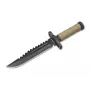 Boker Magnum M-Spec Faca de sobrevivência 02SC005 lâmina fixa aço 440A cabo G-10 bainha Kydex com acendedor e pedra de amolar