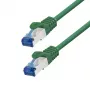 LogiLink Cabo de rede Cat.6A S/FTP LSZH, CCA, verde, 5 m, EconLine