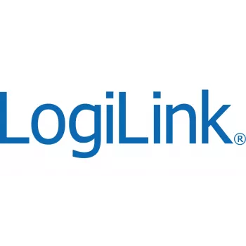 LogiLink PDU 19 polegadas 8x tomada CEE 7/3 com proteção contra sobretensões, montagem em rack 1U, 16A, cabo de 2m, preto