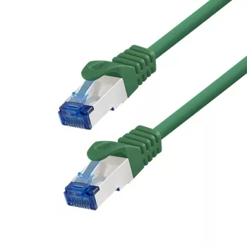 LogiLink Cabo de rede Cat.6A S/FTP LSZH, 15m, verde, EconLine