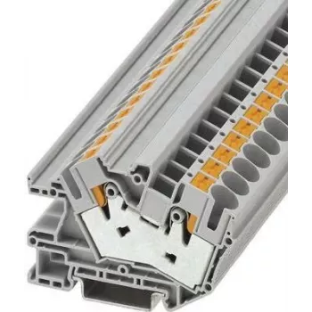 Phoenix 3214029 PTI 16/S Borne de instalação, ligação push-in, 16 mm², 500 V, 76 A, cinzento
