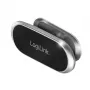 Suporte magnético LogiLink para saídas de ar do carro prateado – rotação 360°, braço de neodímio, encaixe universal