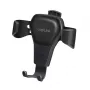 Suporte universal LogiLink AA0164 para smartphone com ventilação para carro, rotação 360°, operação com uma mão, preto