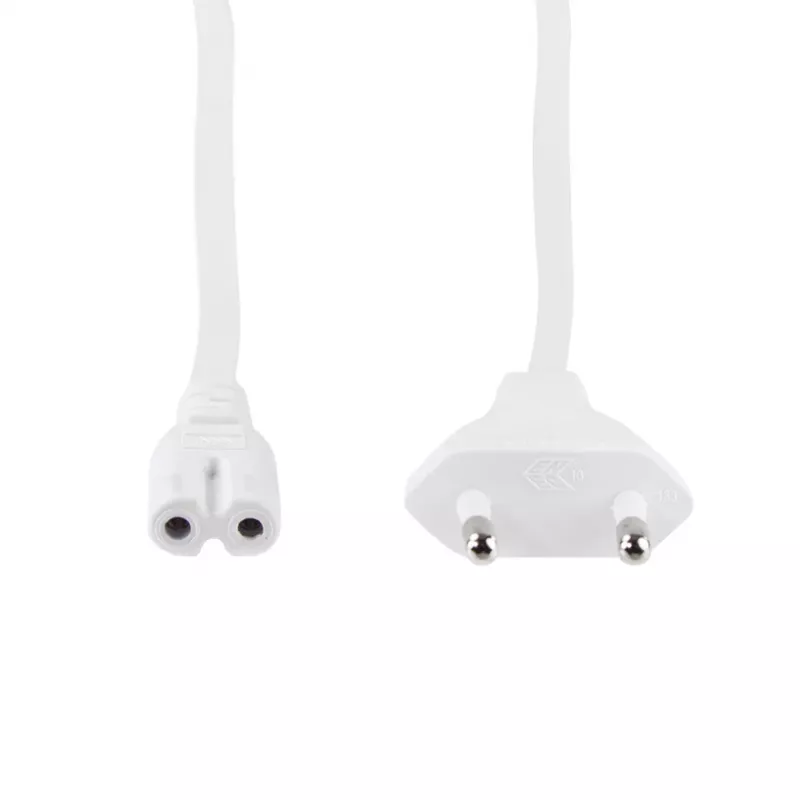 Cabo de alimentação LogiLink CP195W CEE 7/16 para IEC C7 branco 10 m