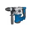 Martelo demolidor Scheppach DH1300Plus 1250W SDS-Max com energia de impacto 5J, punho em D antivibração, ponteiro e cinzel plano, mala de transporte