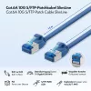 Cabo de rede LogiLink SlimLine Cat.6A S/FTP LSZH, 15 m, azul