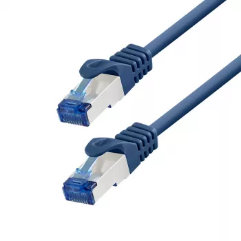 Cabo de rede LogiLink EconLine Cat.6A S/FTP, CCA, LSZH, azul, 10 m