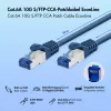 Cabo de rede LogiLink EconLine Cat.6A S/FTP, CCA, LSZH, azul, 10 m
