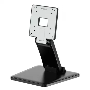 LogiLink suporte de monitor para ecrãs táteis 17-27 polegadas, 6,5 kg de carga, VESA 75/100, inclinação -90° a +90°