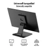 LogiLink suporte de monitor para ecrãs táteis 17-27 polegadas, 6,5 kg de carga, VESA 75/100, inclinação -90° a +90°