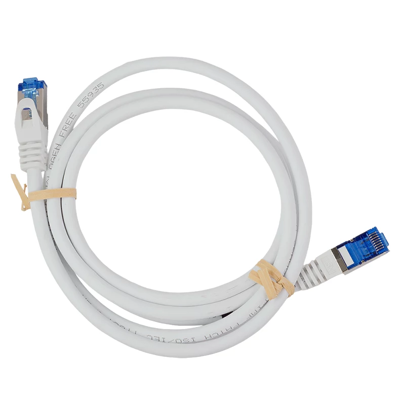 LogiLink cabo de rede Cat.6A S/FTP CCA LSZH, branco, 7,5 m, EconLine