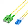 EFB Elektronik jumper duplex LC-SC/APC 9/125µm OS2 LSZH amarelo 2,0mm 40m