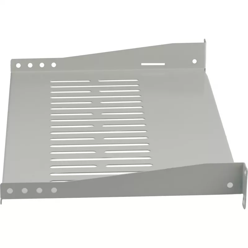 EFB ELEKTRONIK prateleira fixa 19 polegadas 1U, 250 mm de profundidade, 10 kg de carga, cinzento claro RAL 7035