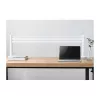 LogiLink painel de alumínio para parede com ranhuras 1000 mm prateado