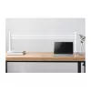 LogiLink painel de alumínio para parede com ranhuras 1000 mm prateado
