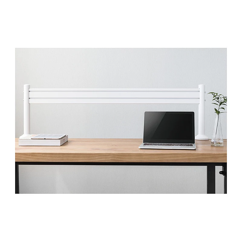LogiLink painel de alumínio para parede com ranhuras 1000 mm prateado