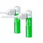LogiLink LR03RCB2 pilhas AAA Li-Ion recarregáveis por USB-C, 1,5V, pack de 2