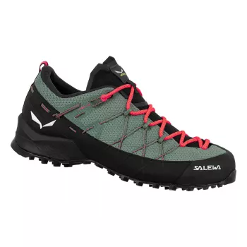 Salewa Wildfire 2 Sapatos de aproximação para mulher - Black Out / Fluo Coral