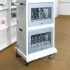 LogiLink SCS0150 base de carrinho para estações de carregamento múltiplo e armários, metal, cinzento