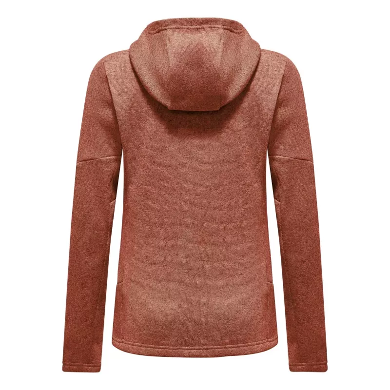 Casaco com capuz Salewa Puez Rocca PL mulher vermelho etrusco tamanho M