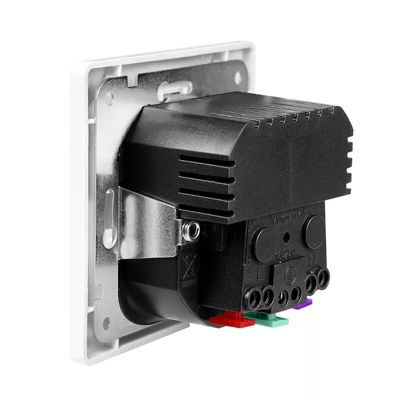 Tomada de parede LogiLink com 1 tomada Schuko e carregador USB-C de 2 portas, 25W PD, branco