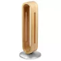 Suporte para auscultadores LogiLink AA0194 castanho-claro e prateado