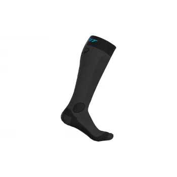 Meias Dynafit Speed Dryarn, Asphalt, tamanho S (35-38), meias de trail running de alto desempenho