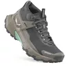 Salewa Pedroc 2 Mid PTX Botas de caminhada para mulher - Black Out/Bungee Cord - UK 4 (EU 36,5)