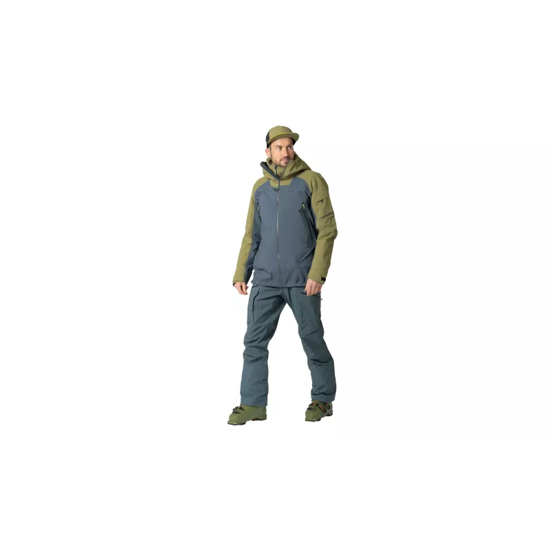 Casaco Dynafit Tigrad GTX homem hardshell GORE-TEX C-Knit Military Green tamanho M