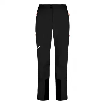 Salewa Sella Durastretch Calças de bicicleta para mulher Black Out EU 36 (S)