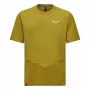 T-shirt Salewa Pedroc Dry Wind homem verde-oliva tamanho L