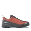 Sapatos de aproximação Salewa Wildfire Leather 2 GTX para mulher - Etruscan Red/Black - EU 42