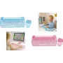 Conjunto de teclado e rato LogiLink Kids 2.4G, azul