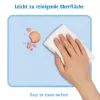 Tapete de rato LogiLink 220 x 250 mm azul - superfície têxtil, base de borracha antiderrapante