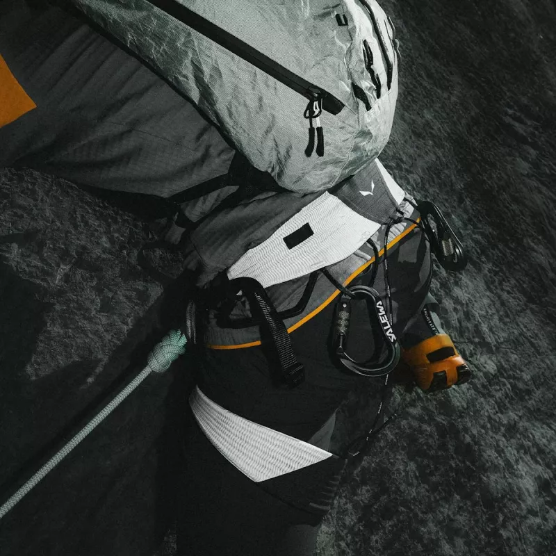 Arnês de escalada Salewa NXT - preto/branco, tamanho S
