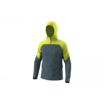 Casaco de vento Dynafit Alpine para homem Ultra Yellow tamanho M - 105g corta-vento de trail running compacto