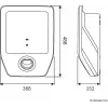 Bomba de calor ar-água Bosch Home Comfort PC7000i 11-7S unidade exterior 11 kW