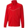 Casaco de treino PUMA teamRISE Poly Jr vermelho 657393 01 164cm