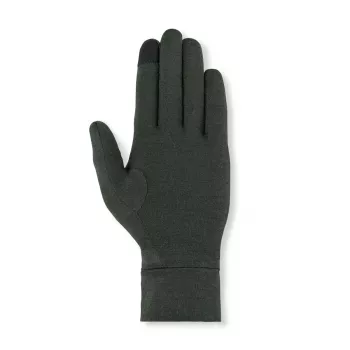 Luvas interiores Salewa Cristallo Liner Dark Olive XXL - luvas interiores de lã merino para caminhada, trekking e alpinismo