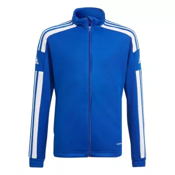 Sweatshirt de treino adidas Squadra 21 para jovem Team Navy Blue/branco 128cm